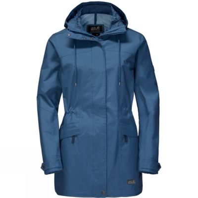 Parka Jack Wolfskin Cameia Mujer - Azules - Chile BIT689307